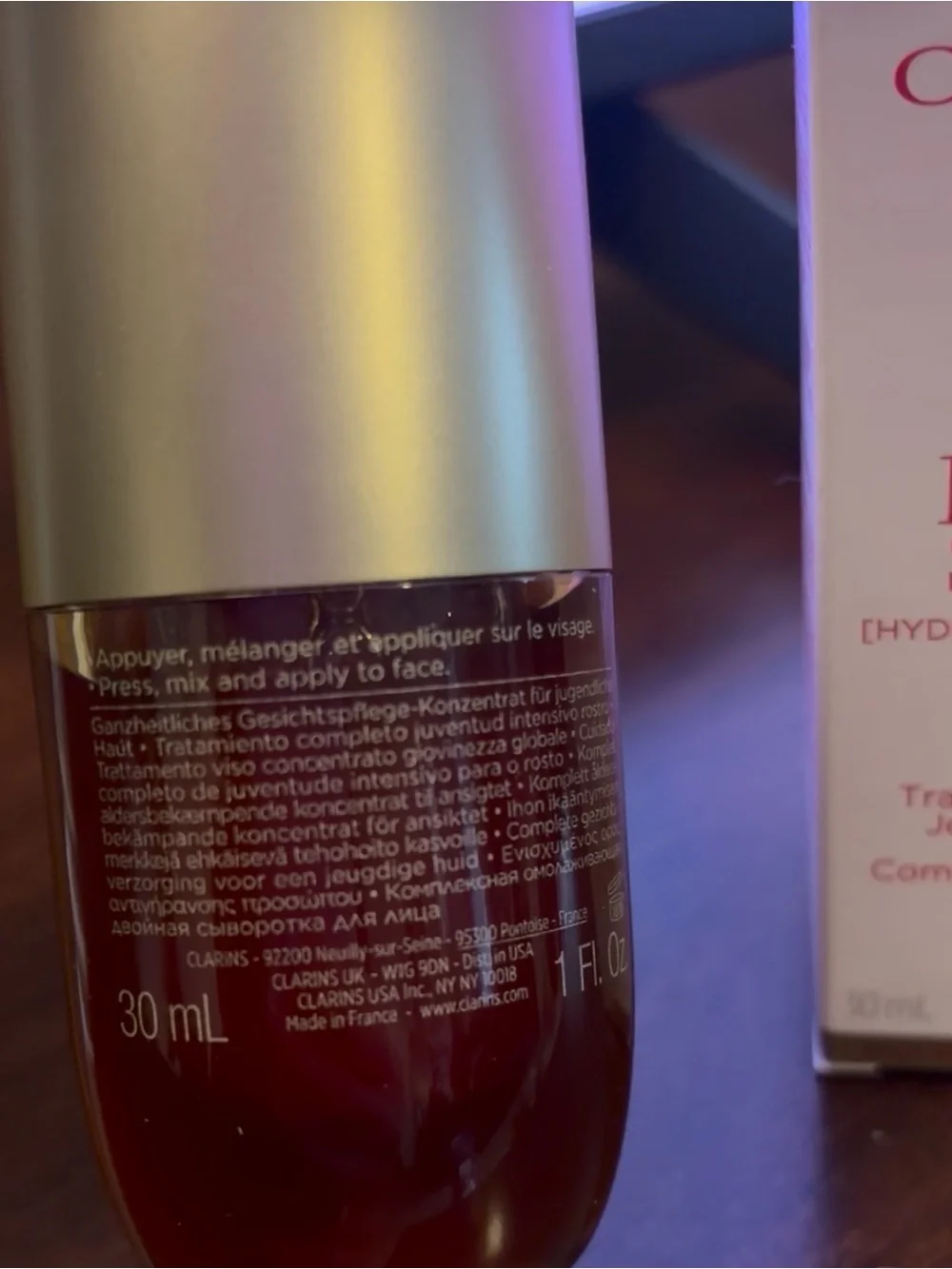 Clarins NEW Double Serum 1 fl. Oz NIB
